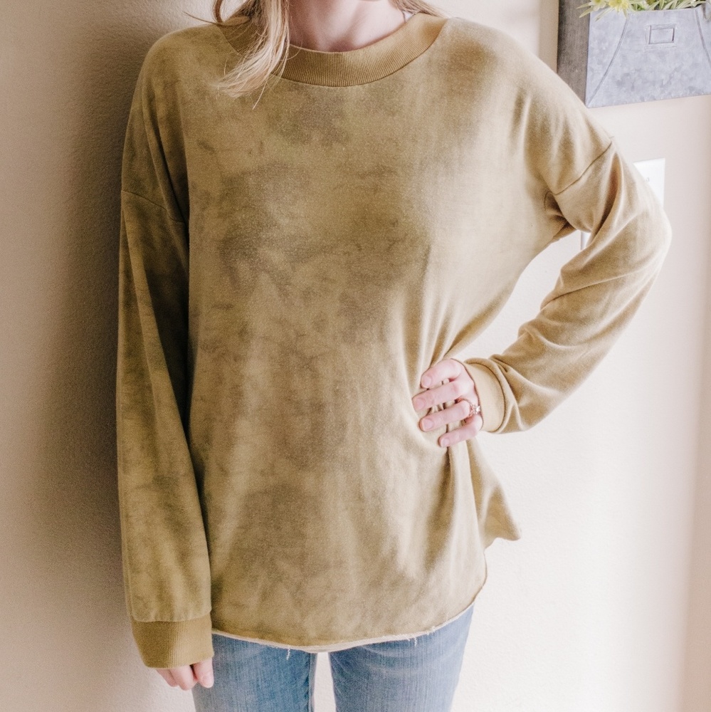 Lace up back tunic - SOLD